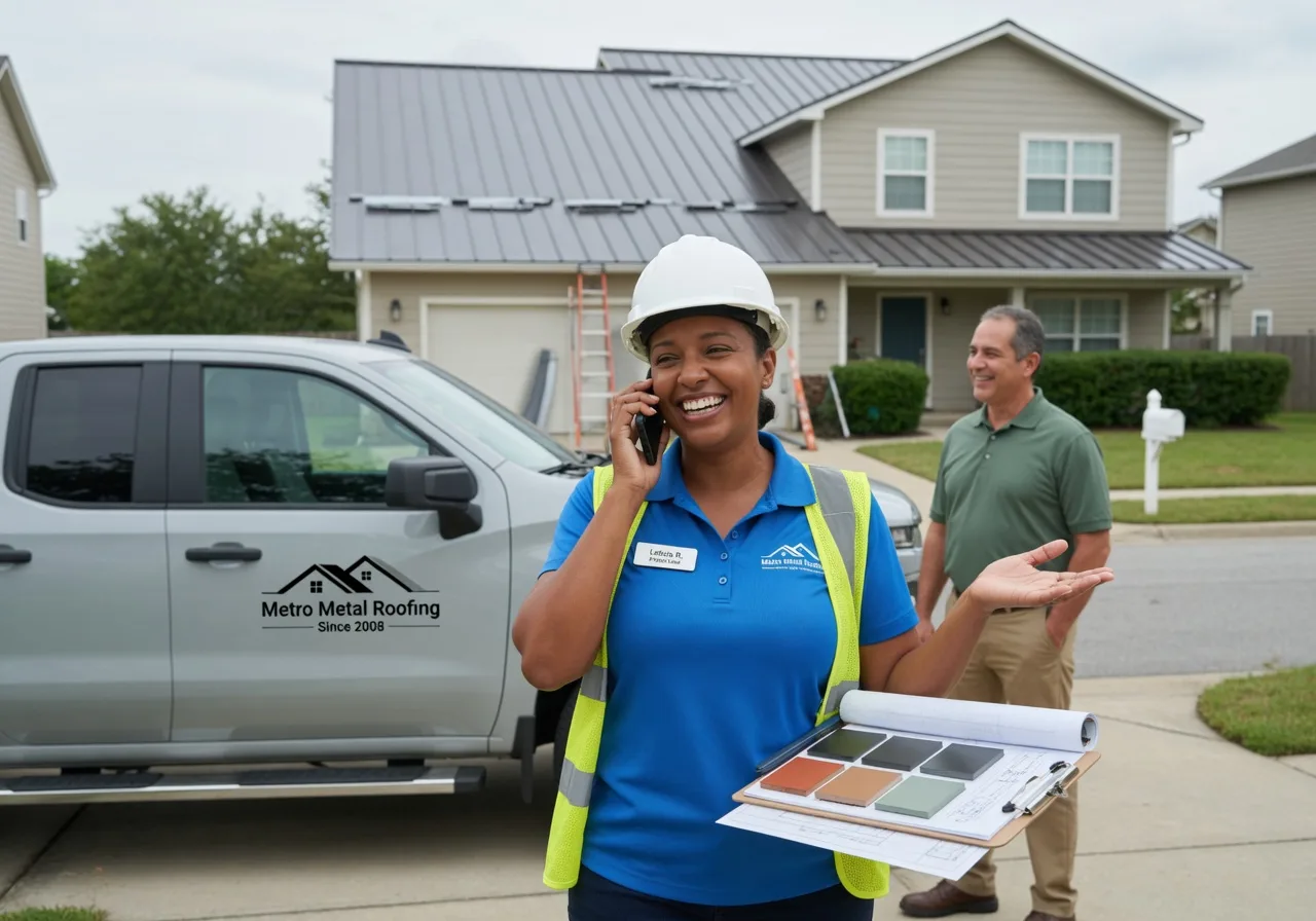 Storm Damage Metal Roof Repair in Milton Center, OH